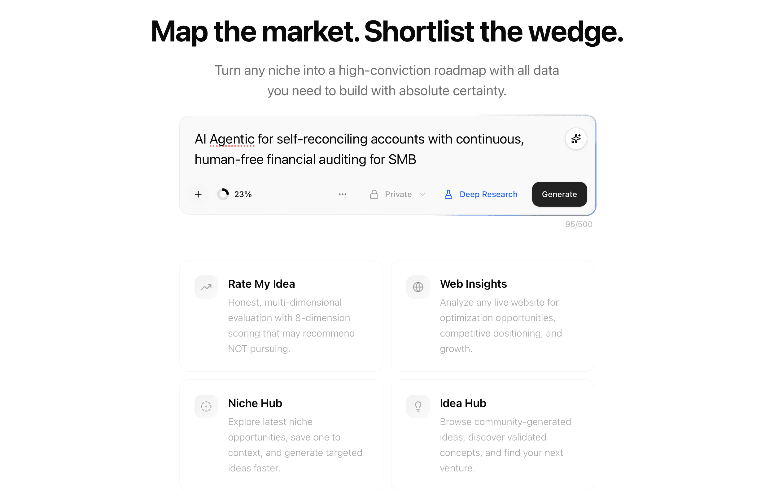 Gaplyze launch screenshot