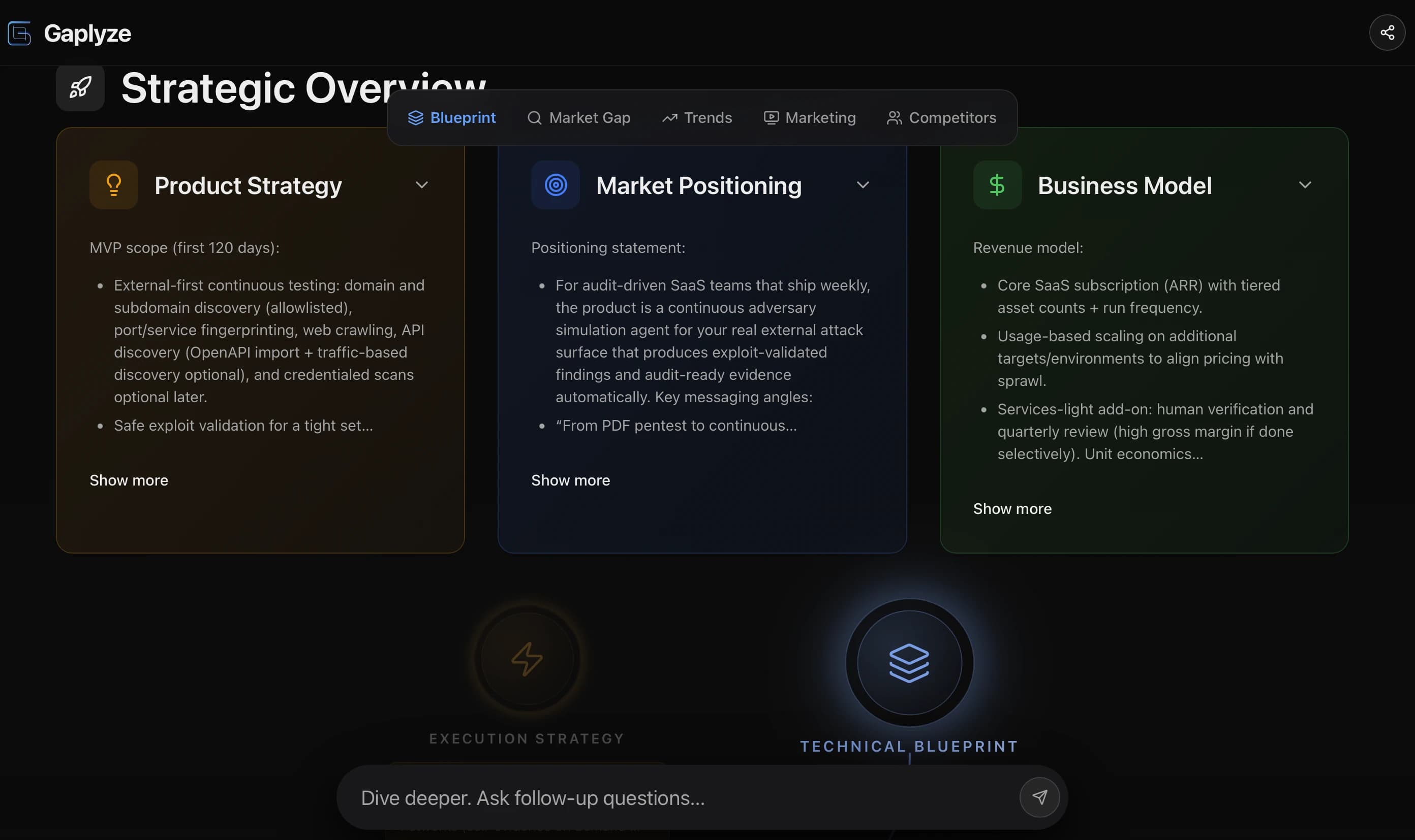Product team collaborating around data visualizations and analytics