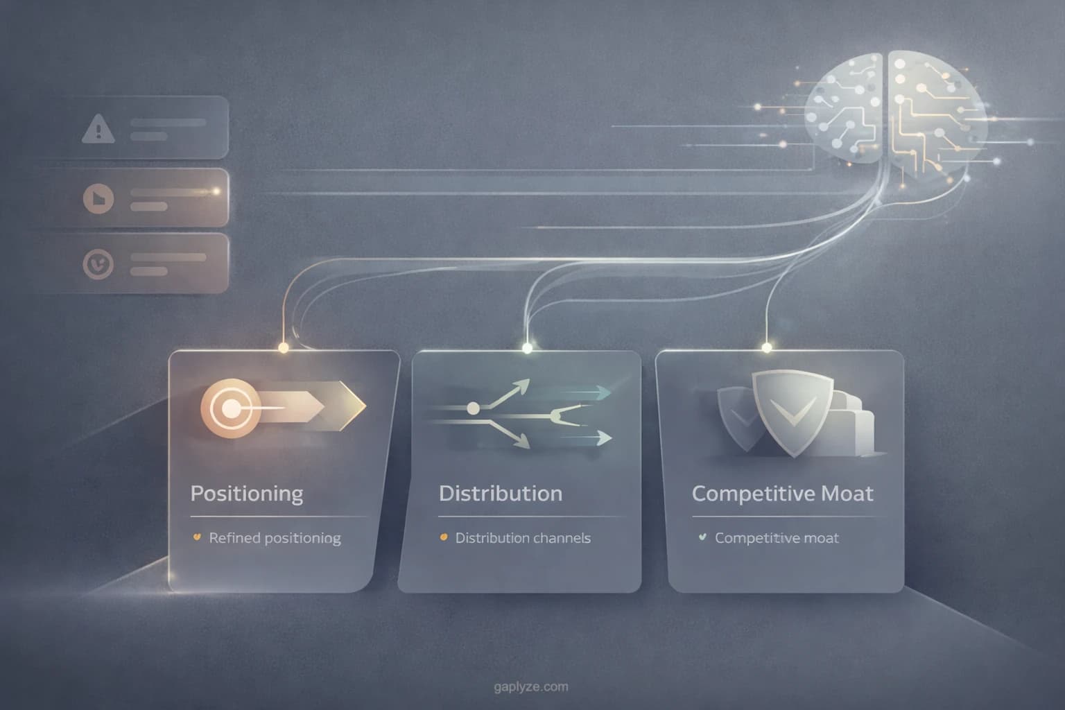 AI-generated improvement suggestions for a scored idea